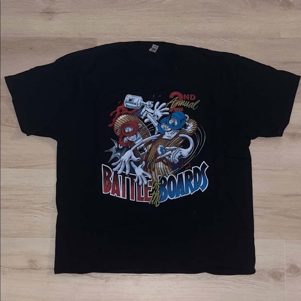 INDASA 2nd Annual Battle Of The Boards Skate Tournament Shirt